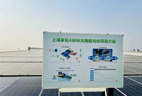 点亮绿色未来 上海家化跨越工厂正式启用太阳能光伏发电