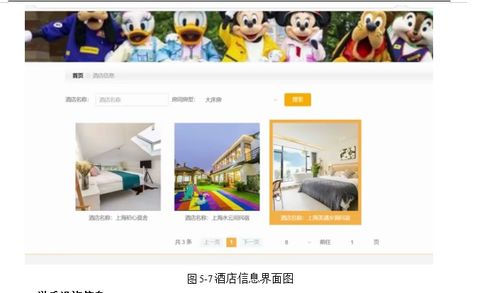 SpringBoot框架下的上海迪士尼旅游管理网站设计与开发